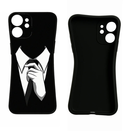 Black Tie Oneplus 8T Back Cover