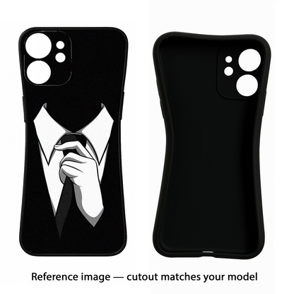Black Tie Vivo X80 Back Cover