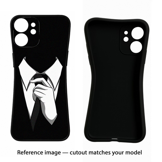 Black Tie Vivo X80 Back Cover