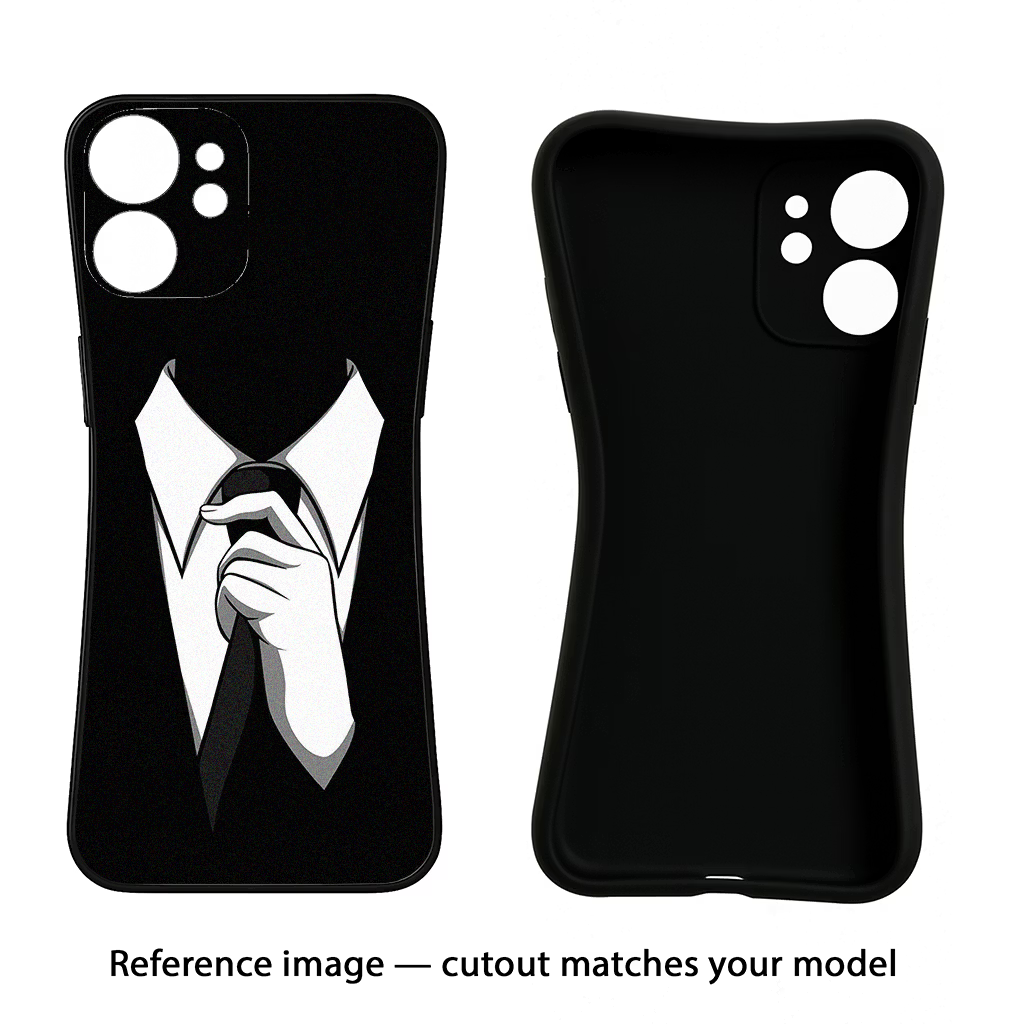 Black Tie Realme C65 5G Back Cover