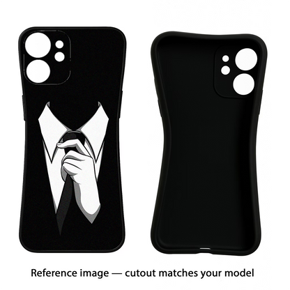 Black Tie Realme C65 5G Back Cover