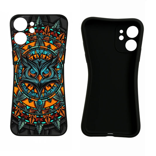 Angry Owl Art Realme Narzo 60 Pro Back Cover