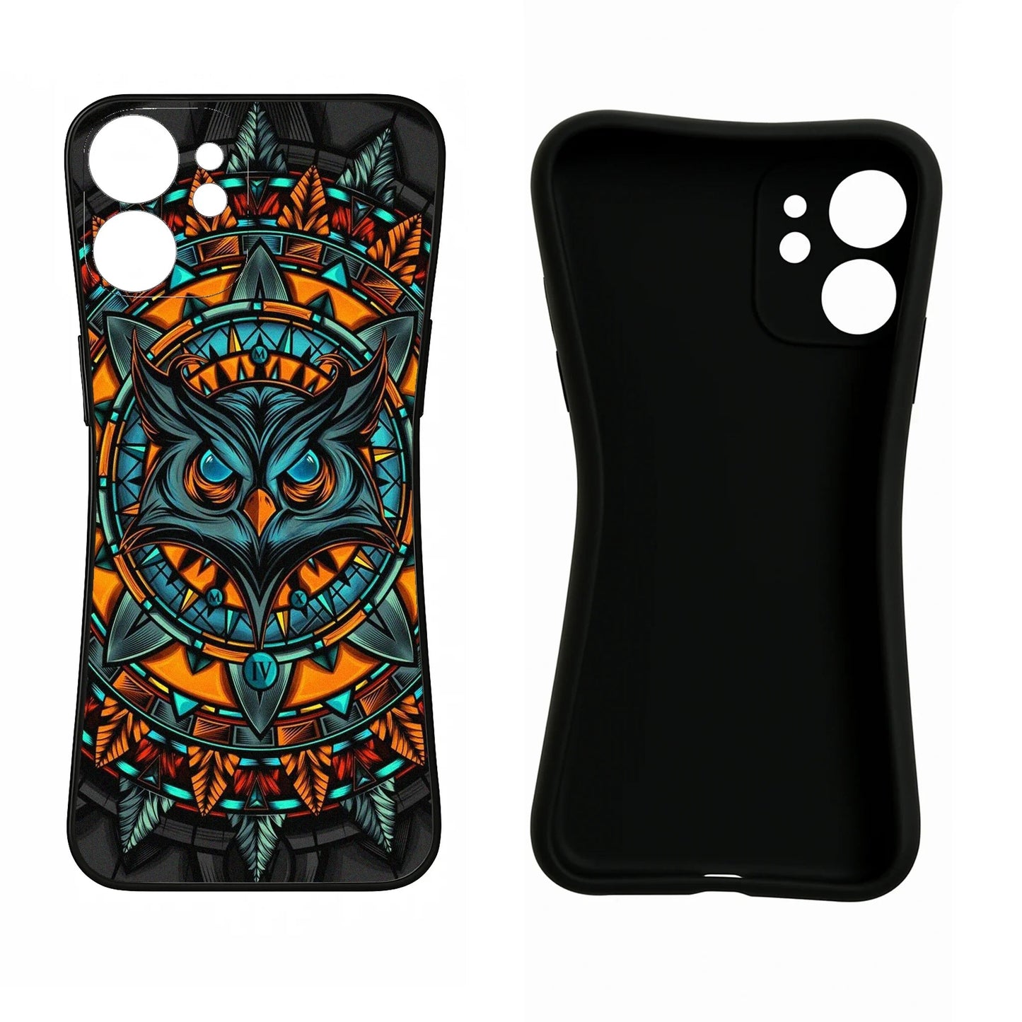 Angry Owl Art Poco C3 Back Cover
