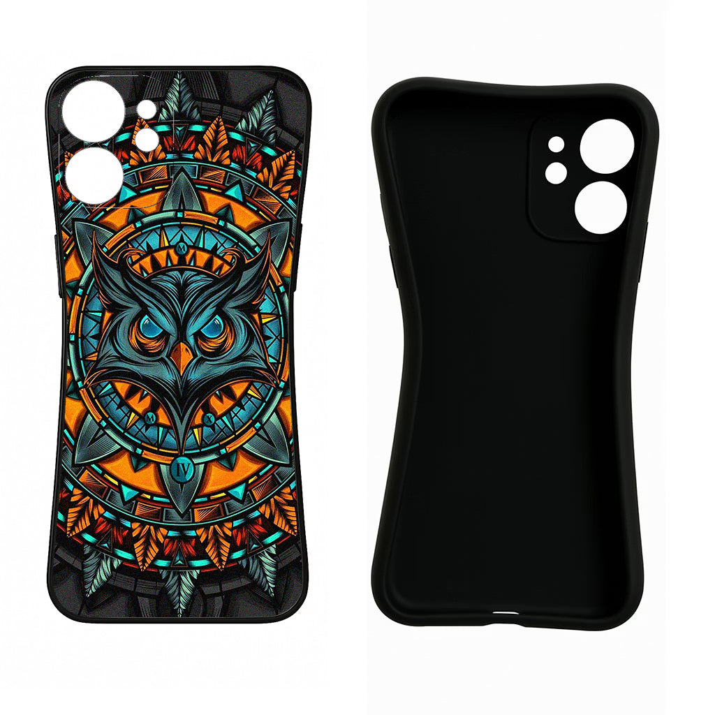 Angry Owl Art Redmi Note 9 Pro/Pro Max Back Cover