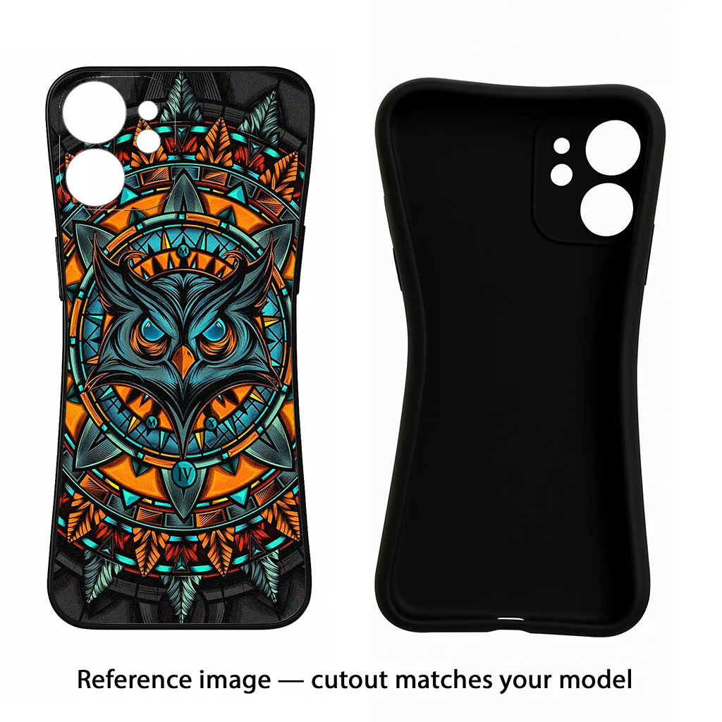 Angry Owl Art Samsung S21 FE 5G Back Cover