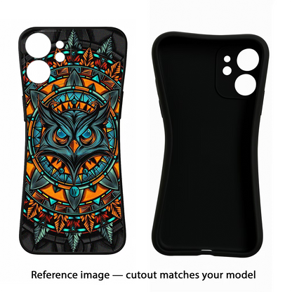 Angry Owl Art Samsung A34 5G Back Cover