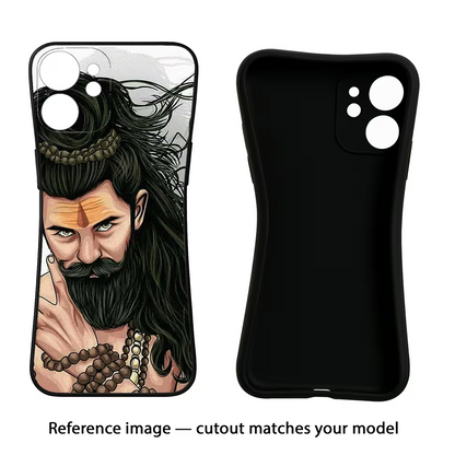 Mahadev iQOO Neo 7 Pro Back Cover Black Soft Case - Hello Swanky