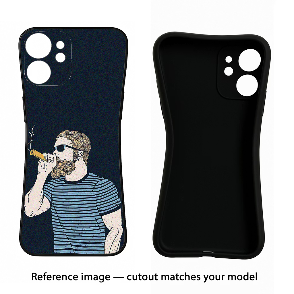 Smoking Samsung A56 5G Back Cover