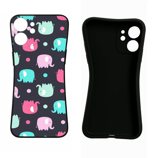 Elephants iQOO Z9X Back Cover