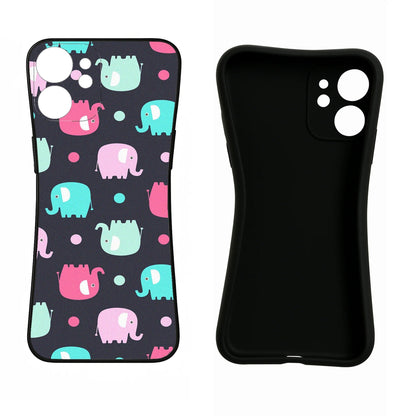 Elephants Oneplus 8T Back Cover