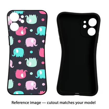 Elephants Oppo Reno13 Pro 5G Back Cover