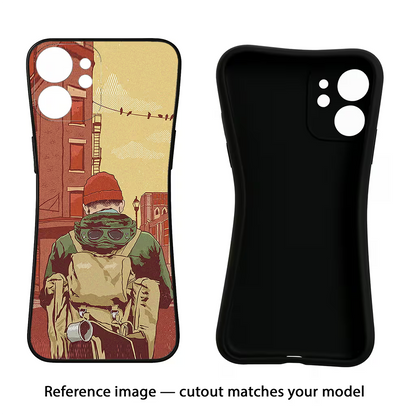 Adventurous iQOO Neo 7 Pro Back Cover Black Soft Case - Hello Swanky