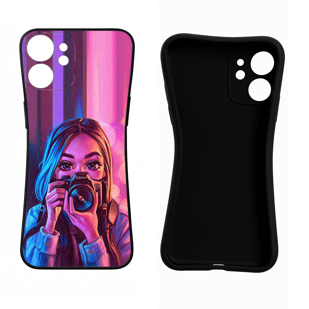 Girl Photographer Oppo F27 5G Back Cover