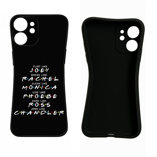 FRIENDS Character IQOO Z6 5G (not 44W) Back Cover