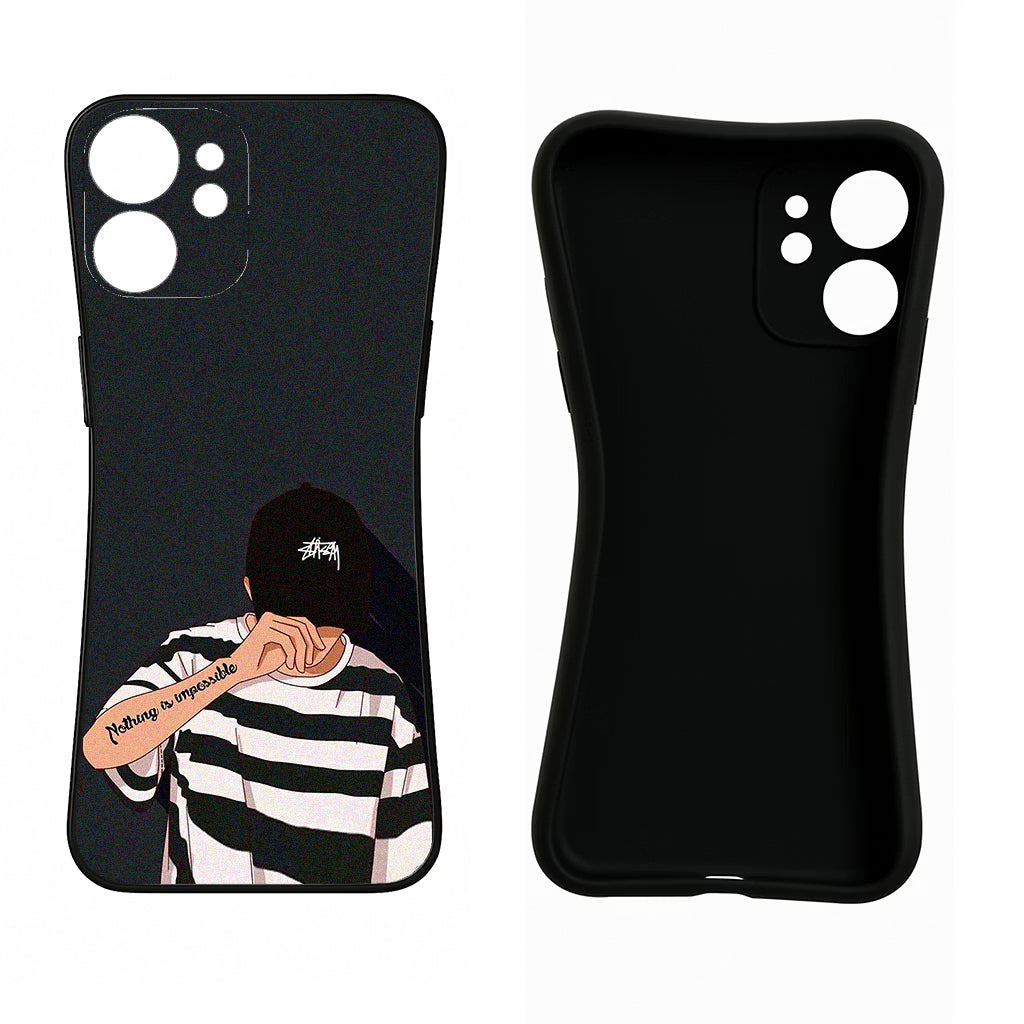 Aesthetic Boy Oppo F19 Pro Back Cover