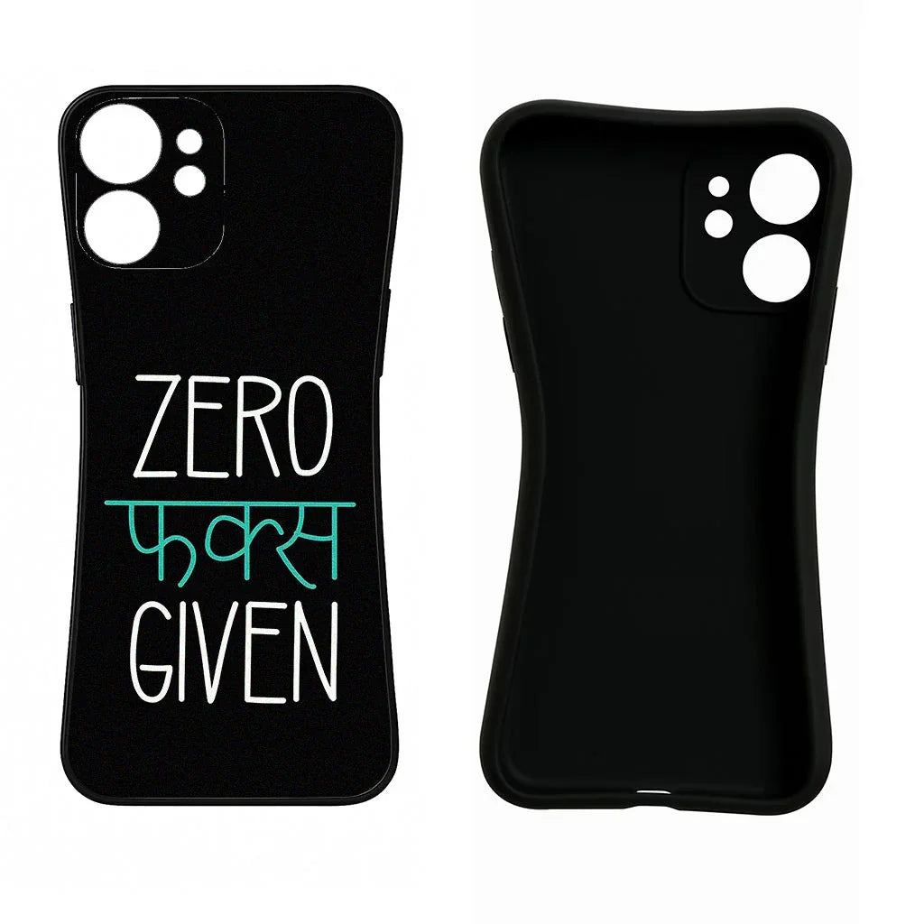 Zero Fucks Given Samsung S20 Back Cover