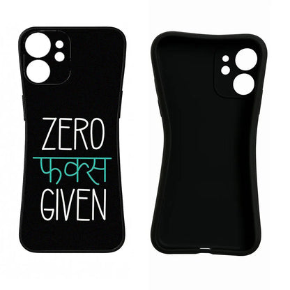 Zero Fucks Given Samsung S20 Back Cover