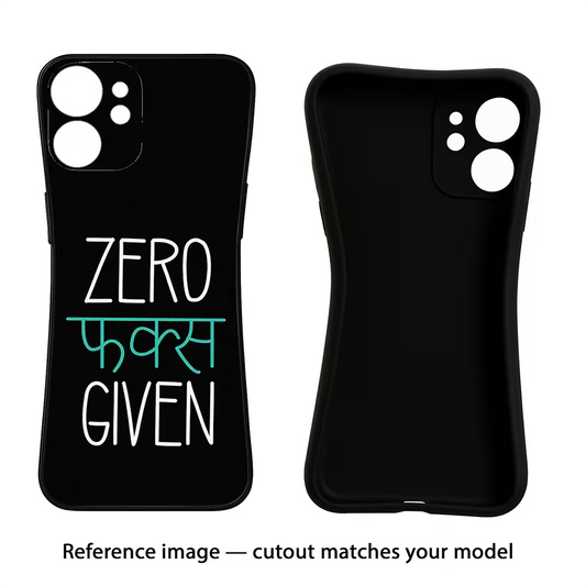 Zero Fucks Given Samsung A26 Back Cover