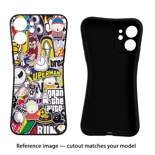 Sticker Bomb Samsung A26 Back Cover
