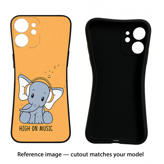 High On Music iPhone 17 Back Cover
