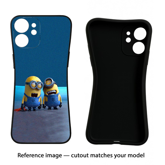 Minion Laughing Moto G86 Power Back Cover