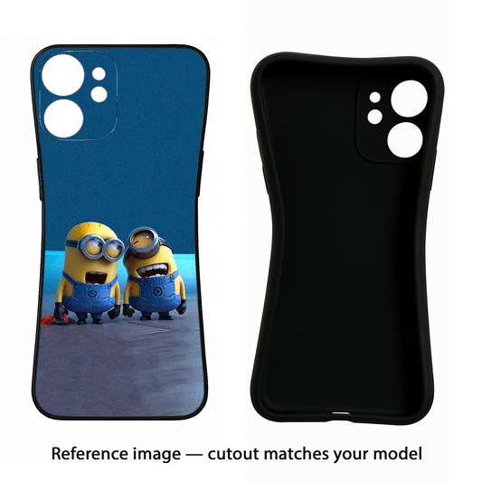 Minion Laughing Samsung S25 Ultra Back Cover