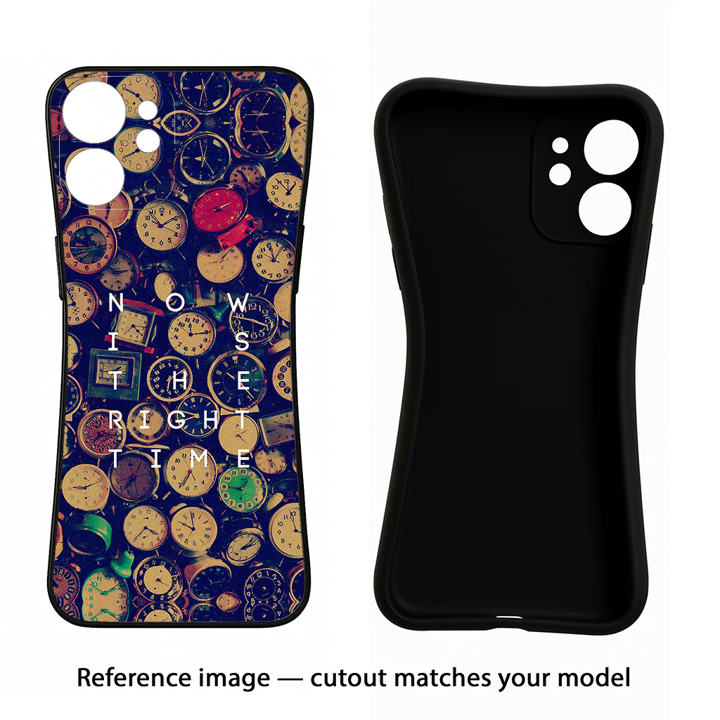 Now is the Right Time Quote Samsung Note 20 Back Cover