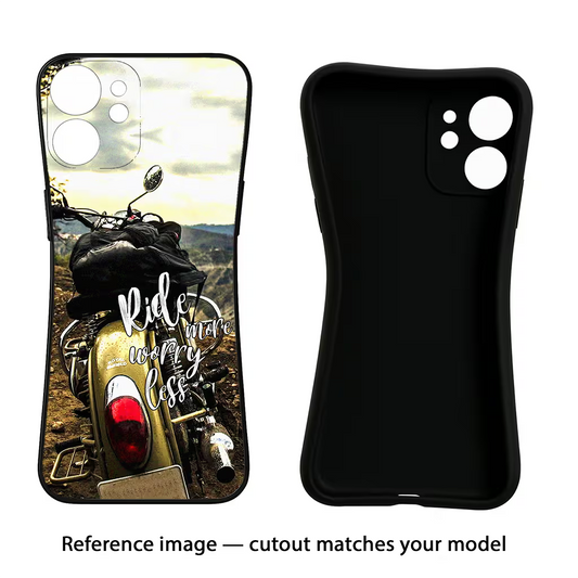 Ride More Worry Less Samsung A26 Back Cover