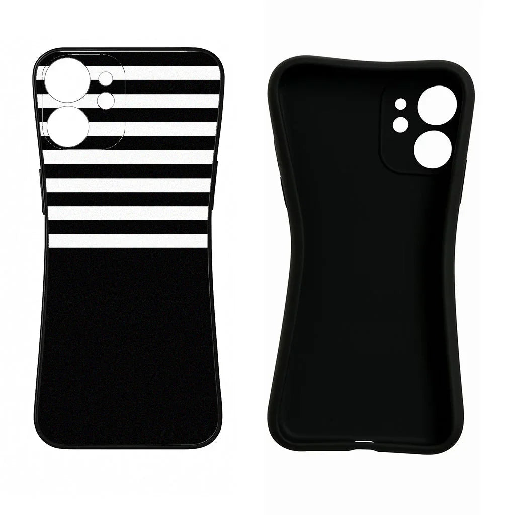 Black and White Print Samsung S20 Plus Back Cover