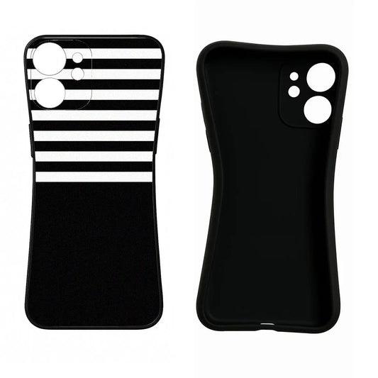 Black and White Print Samsung S20 Plus Back Cover