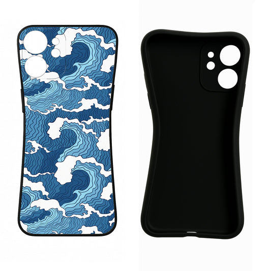 Blue Waves Mi 11 Lite Back Cover