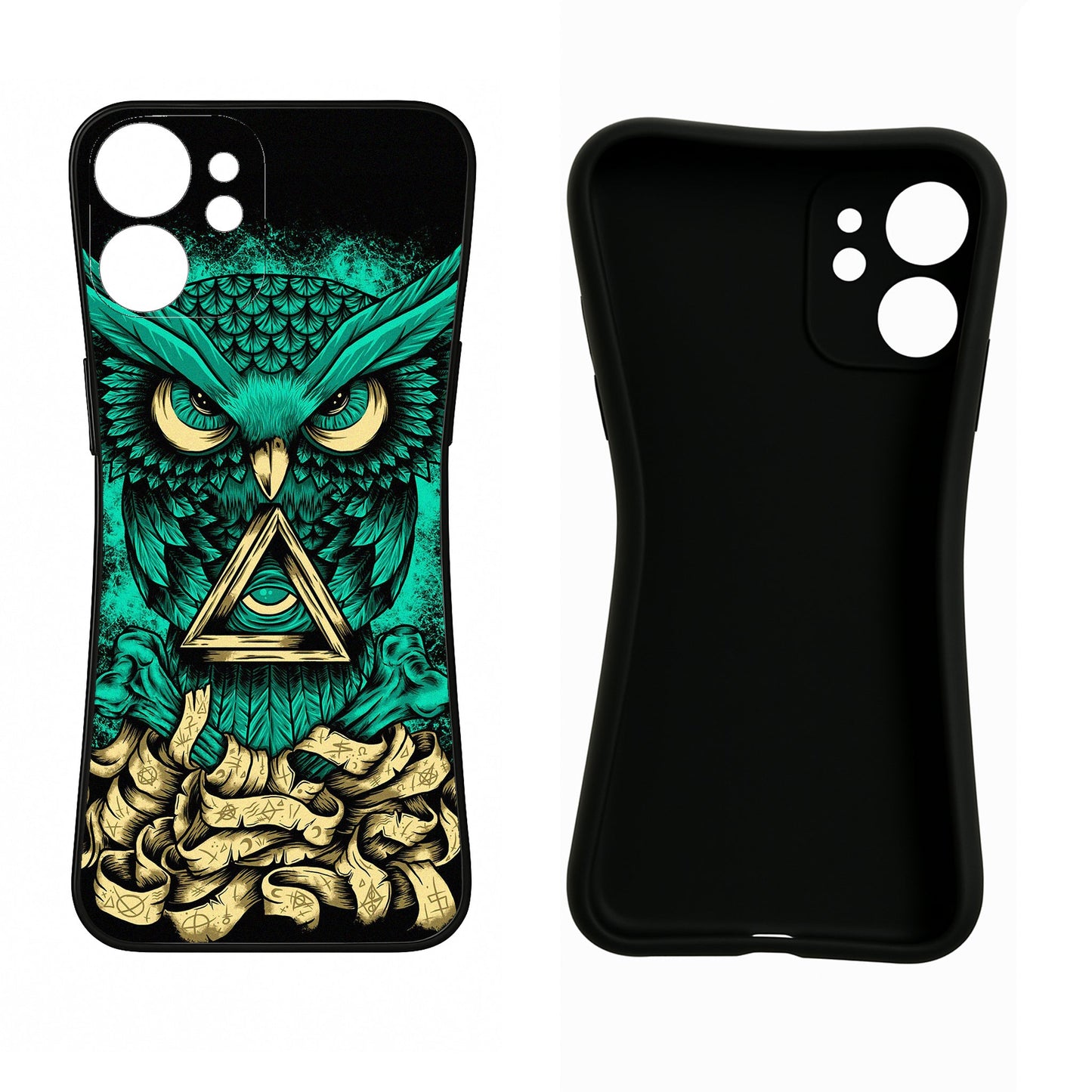 Green Owl iPhone 11 Back Cover