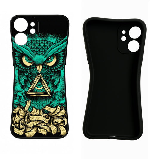 Green Owl iPhone 11 Back Cover