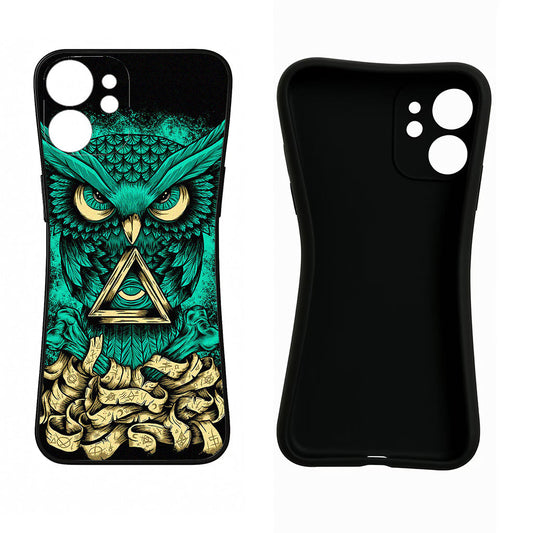 Green Owl Redmi Note 9 Back Cover