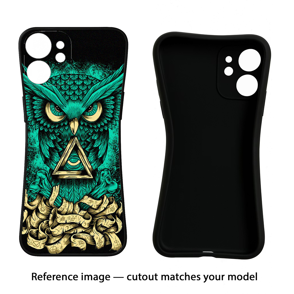Green Owl Vivo X200 FE Back Cover
