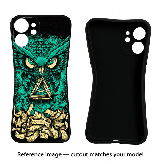 Green Owl Poco M7 5G Back Cover