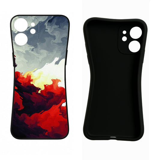 Fire Cloud iQOO Z9X Back Cover
