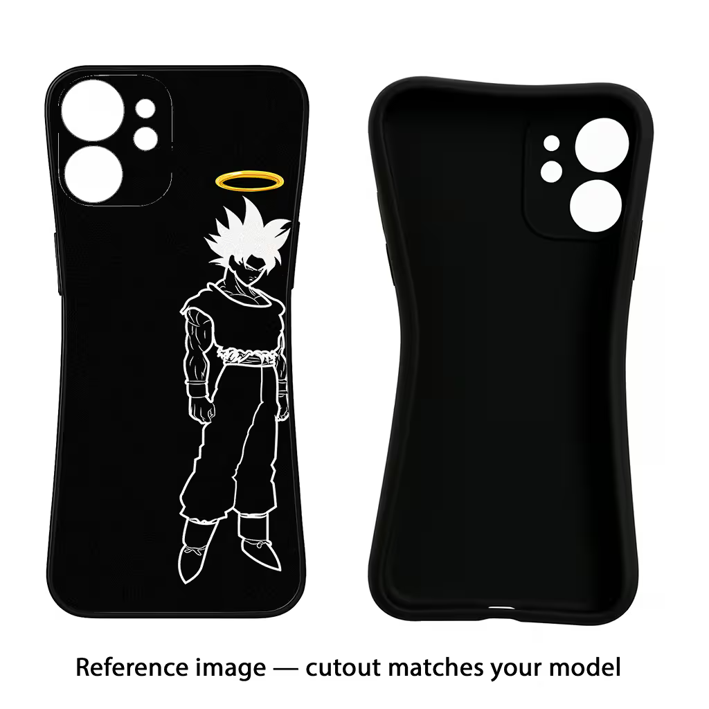DBS Character iQOO Neo 9 Back Cover Black Soft Case - Hello Swanky