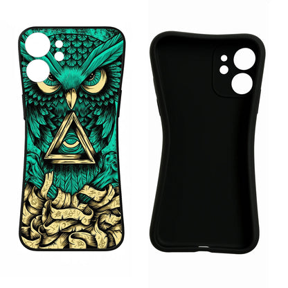 Green Owl Oppo A57 Back Cover