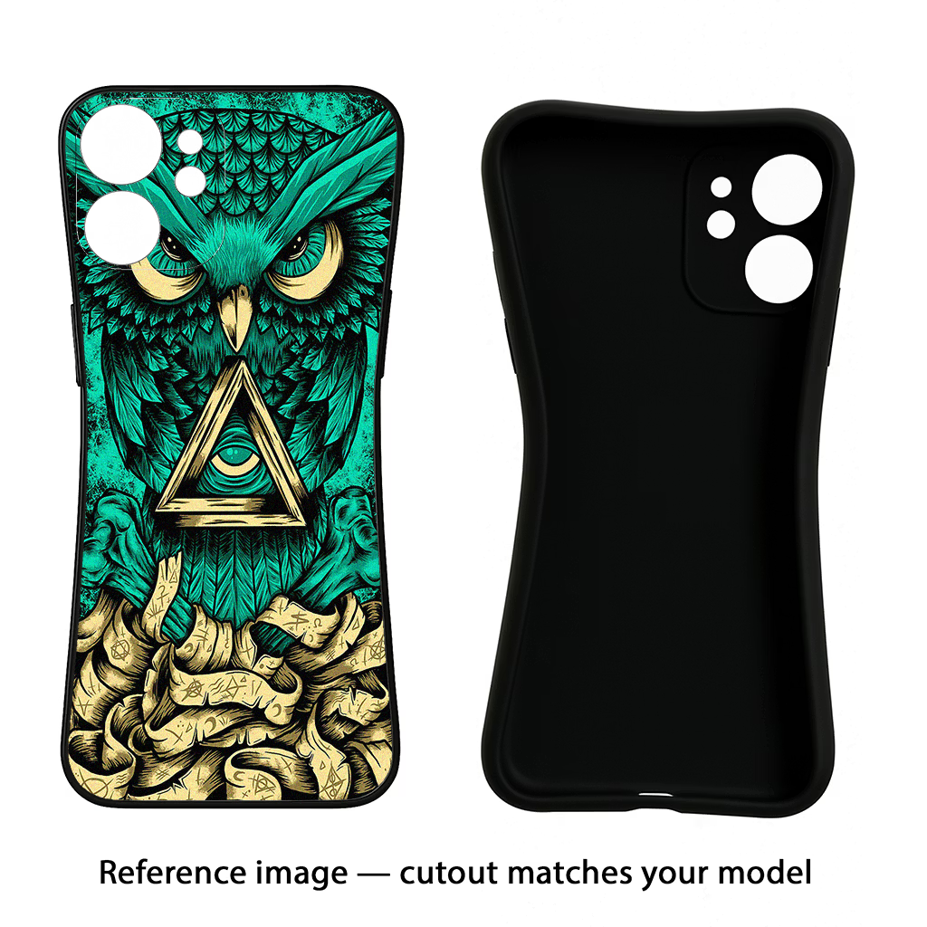 Green Owl Google Pixel 10 Back Cover
