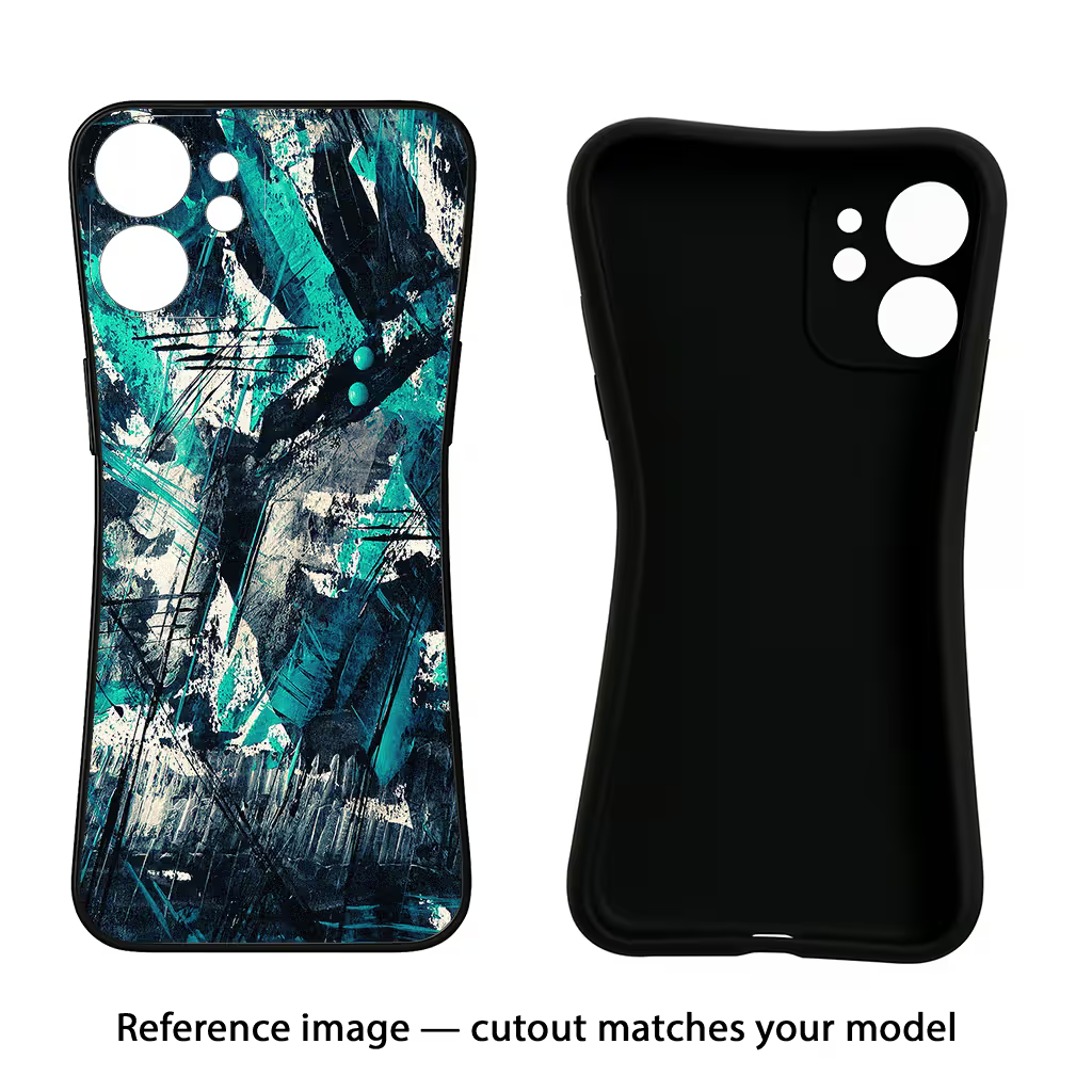 Artwork iQOO Neo 9 Back Cover Black Soft Case - Hello Swanky