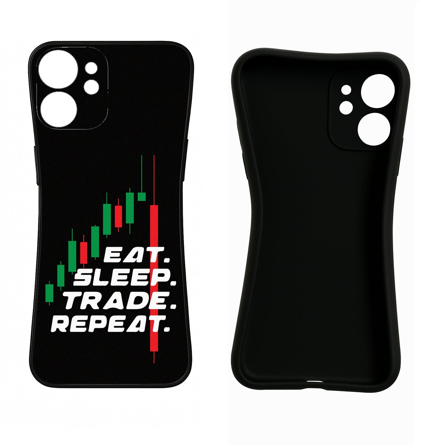 Eat Sleep Trade Repeat iPhone 15 Pro Max Back Cover