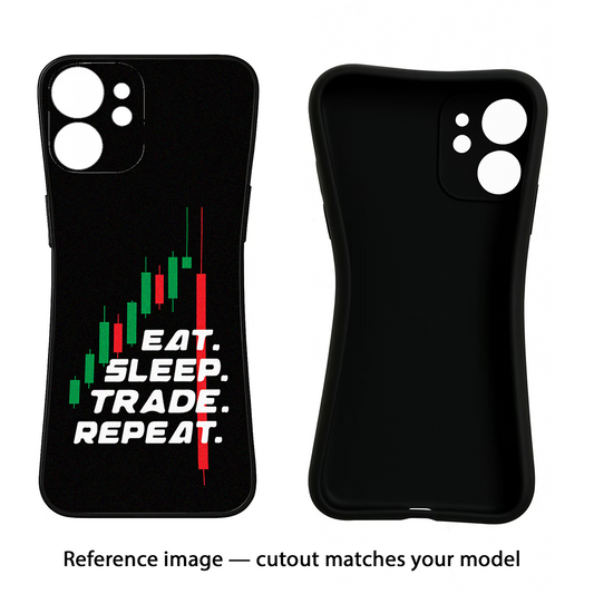 Eat Sleep Trade Repeat Poco M7 5G Back Cover