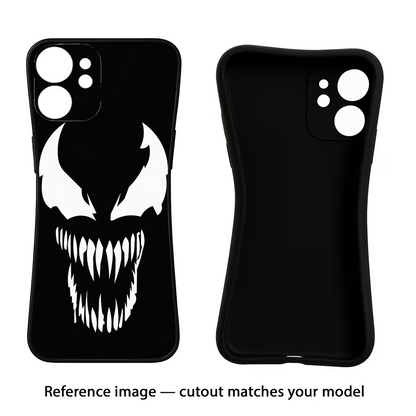 Venom iQOO Neo 9 Back Cover Black Soft Case - Hello Swanky