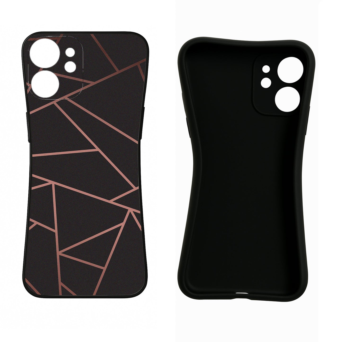 Geometric Pattern iPhone 16 Pro Back Cover