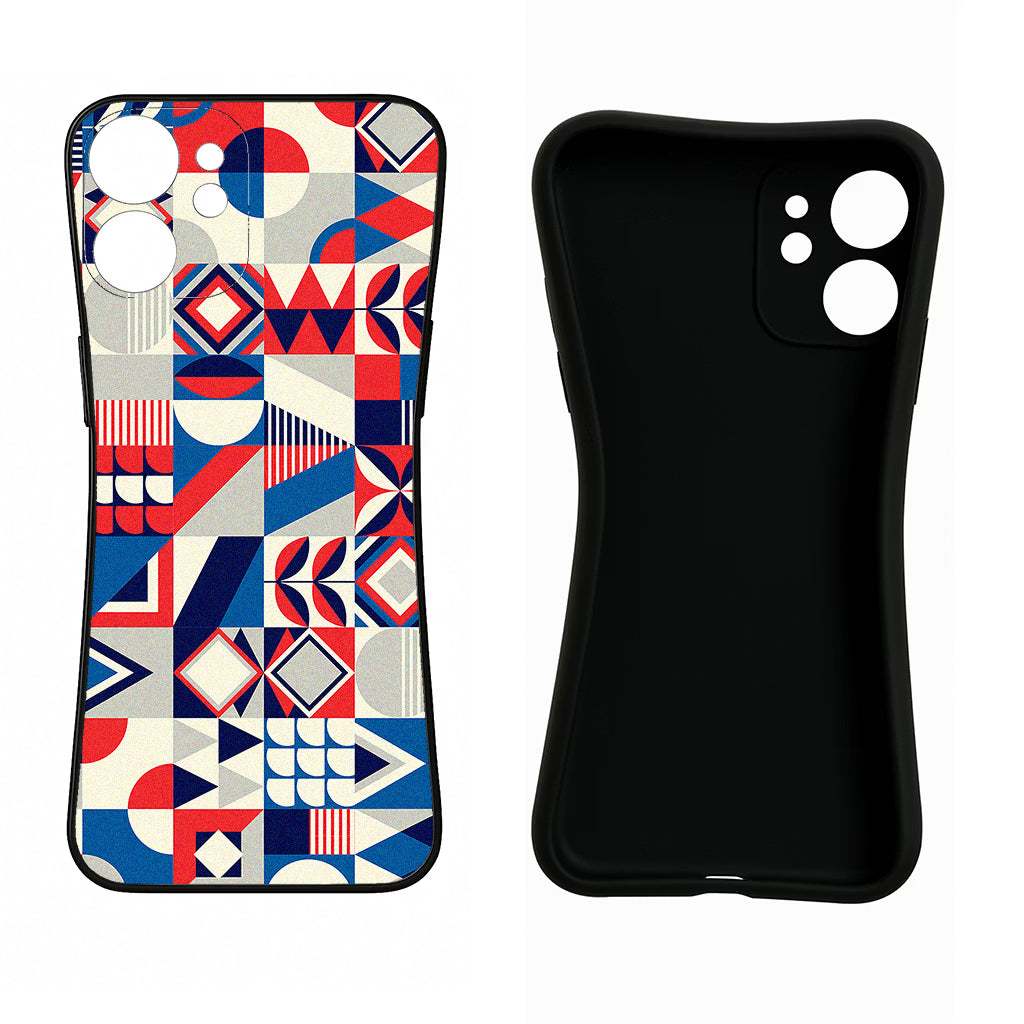 Colorful Pattern Poco X6 Pro Back Cover