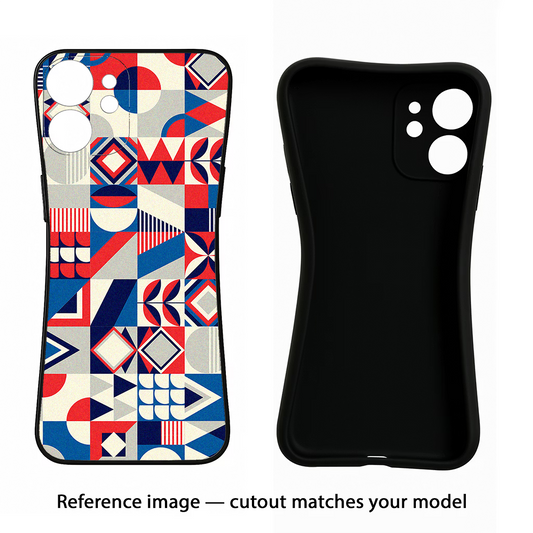 Colorful Pattern Vivo X80 Back Cover