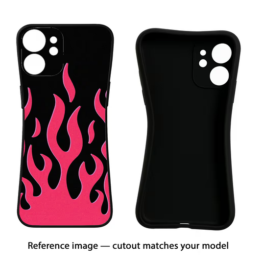 Fire Flames Samsung A26 Back Cover
