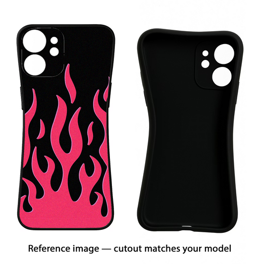 Fire Flames Poco M7 5G Back Cover