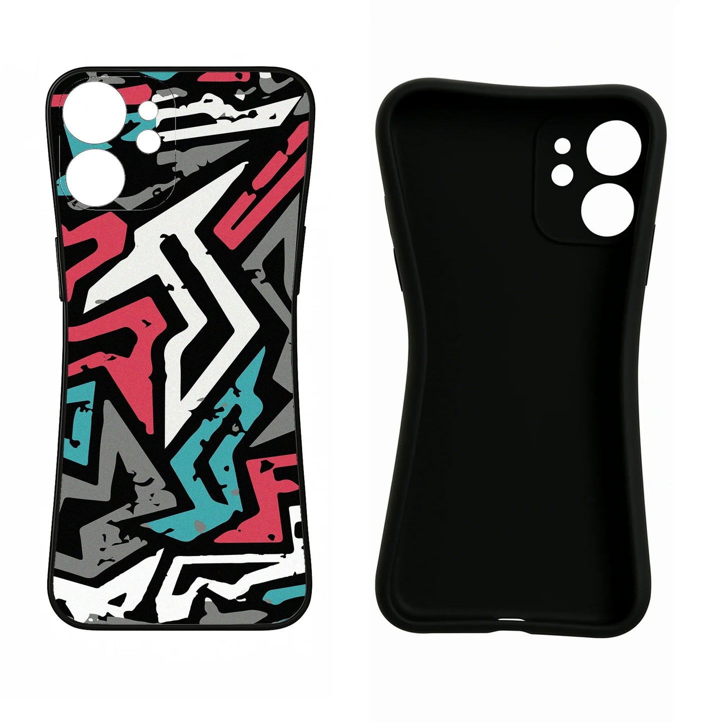 Geometric Graffiti Realme Narzo 60 Pro Back Cover